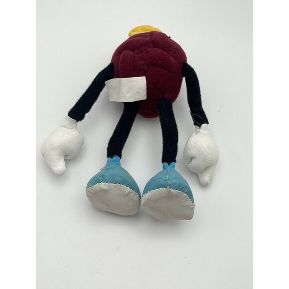 Vintage California Raisins 1988 Poseable Plush Toy Figures Applause Lot of 3 - Picture 4 of 8